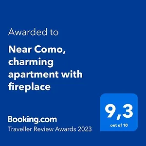  Appartamento Near Como, Charming With Fireplace
