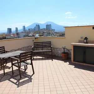 L'occhio Sul Vesuvio Con Terrazza Privata E Casa Senza Terrazza Privata Apartament Neapol